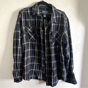 American Rag Navy Blue Flannel